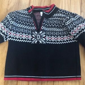 Let it snö mockneck sweater 100